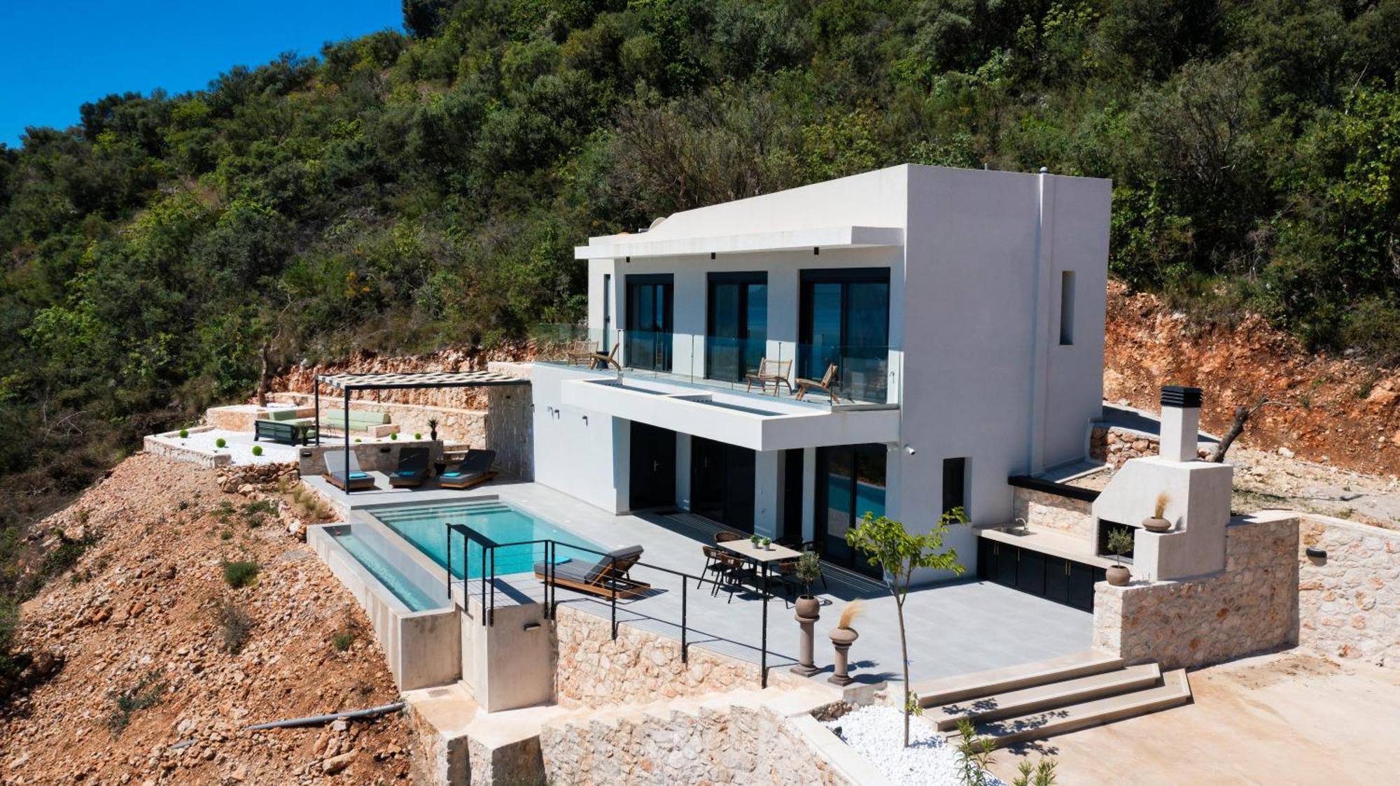 Pantea Luxury Villa Vasilikí Extérieur photo
