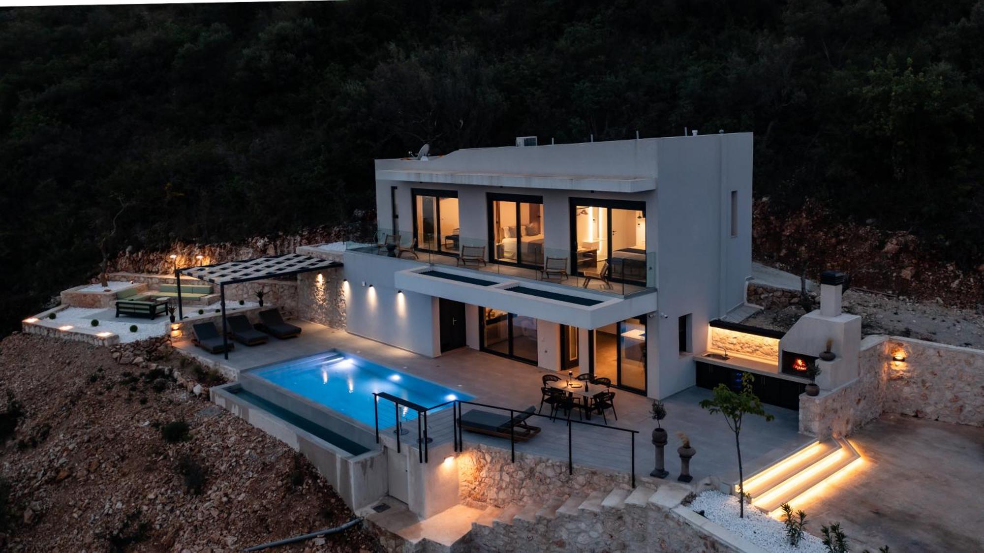 Pantea Luxury Villa Vasilikí Extérieur photo