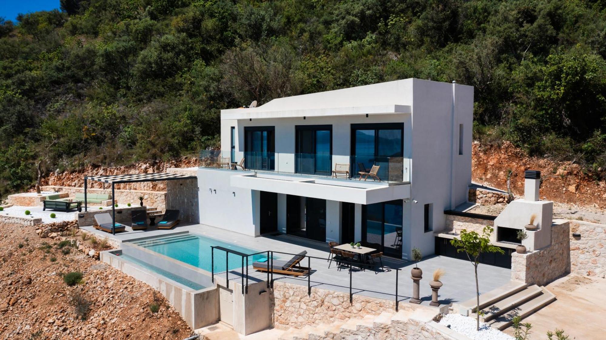 Pantea Luxury Villa Vasilikí Extérieur photo