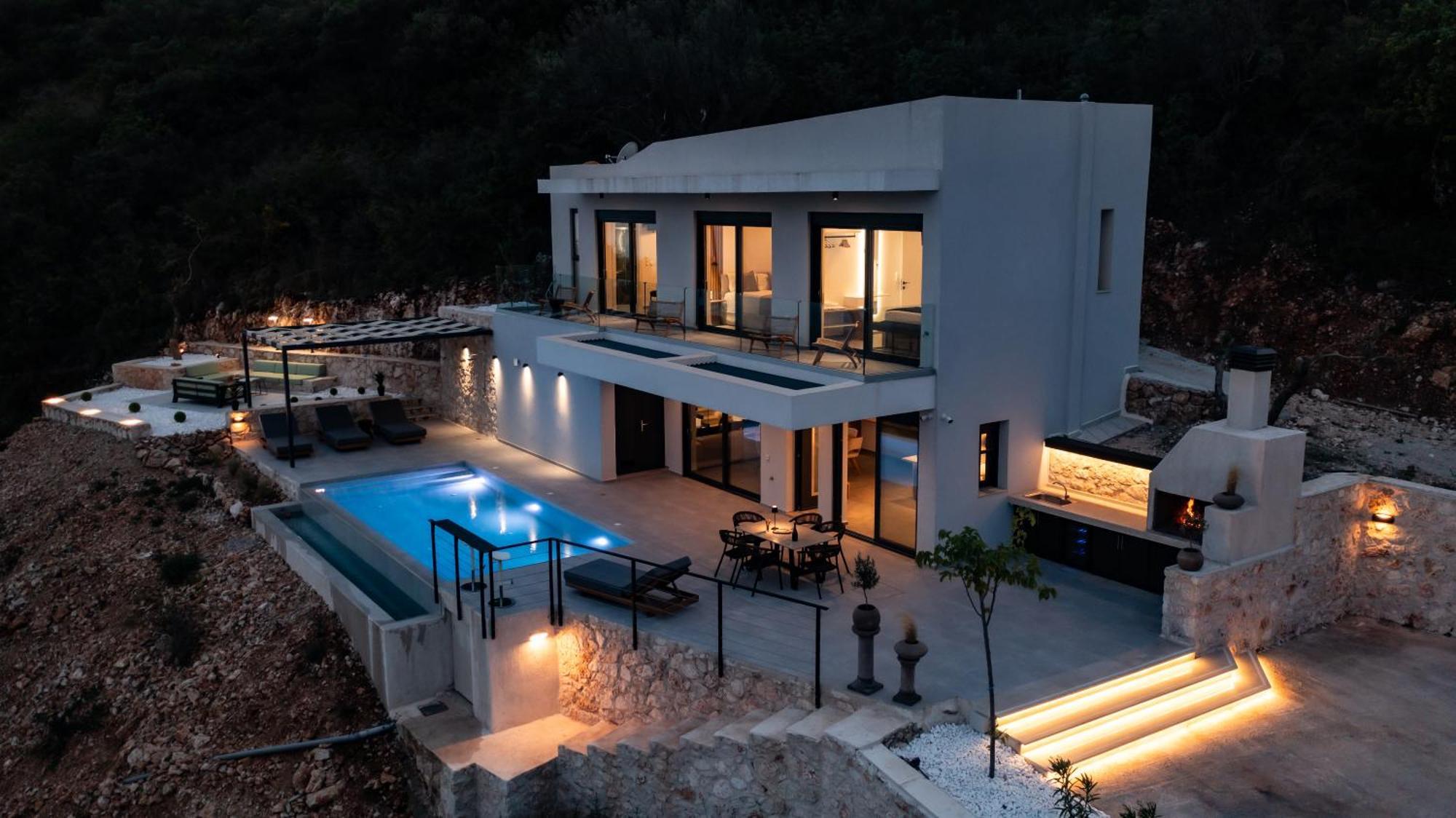 Pantea Luxury Villa Vasilikí Extérieur photo